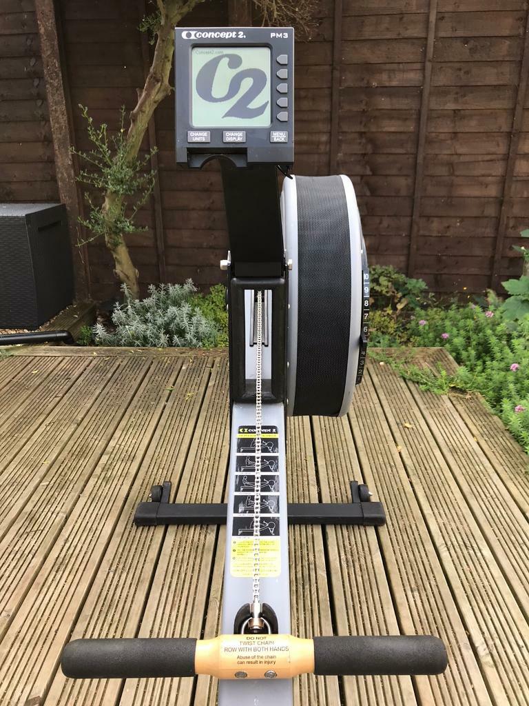Concept 2 Rower/ Rowing Machine With Pm3 monitor in Leicester