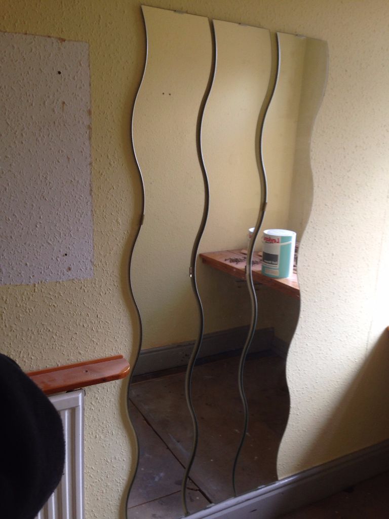 IKEA KRABB wavy mirrors x 3 in Macclesfield, Cheshire Gumtree
