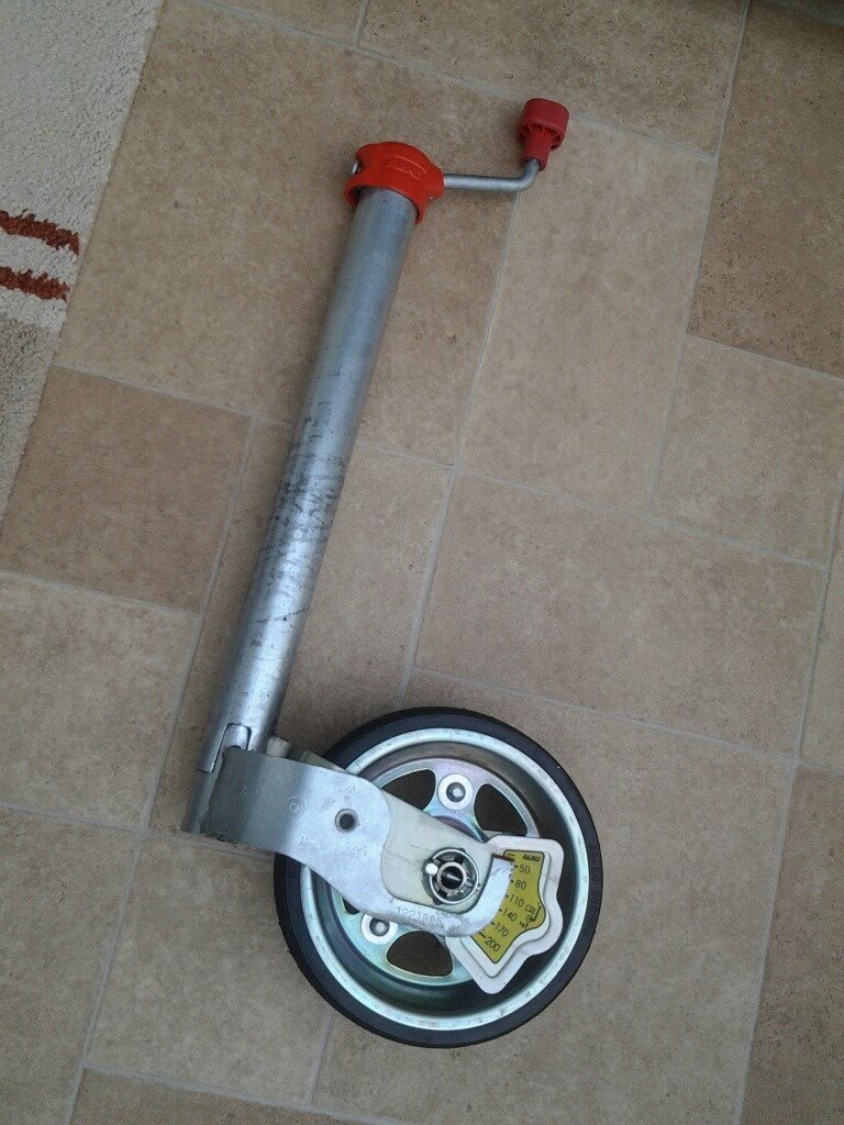 AlKo Heavy Duty Premium Jockey Wheel with built in nose weight gauge