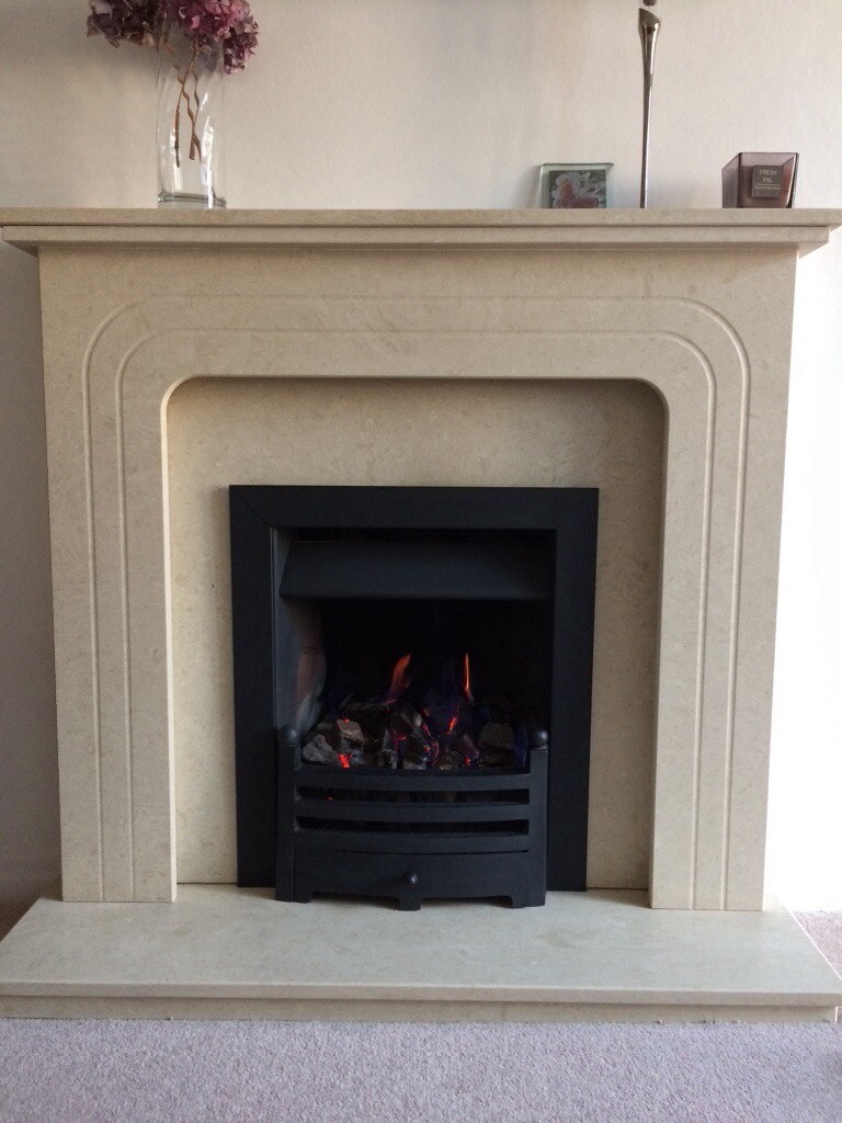 Marble fire surround and hearth in Sedgefield, County Durham Gumtree
