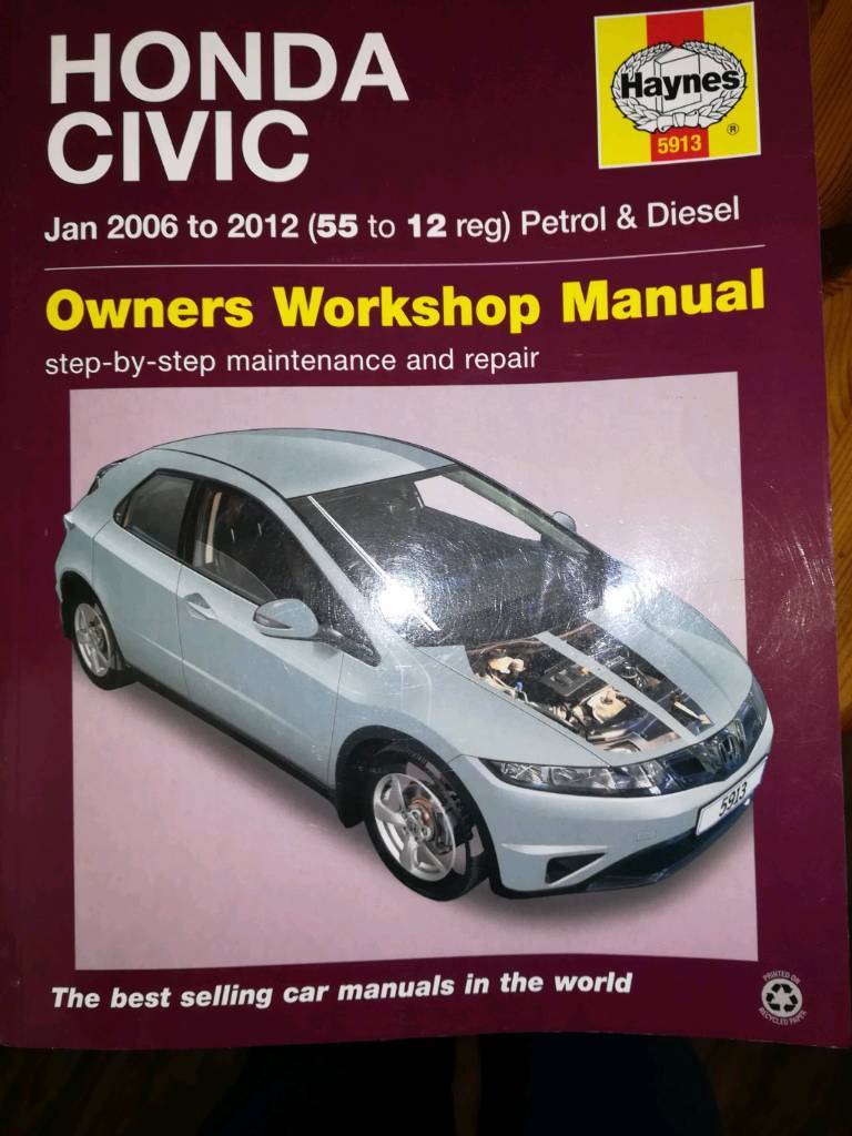 Honda civic mk 8 Haynes manual