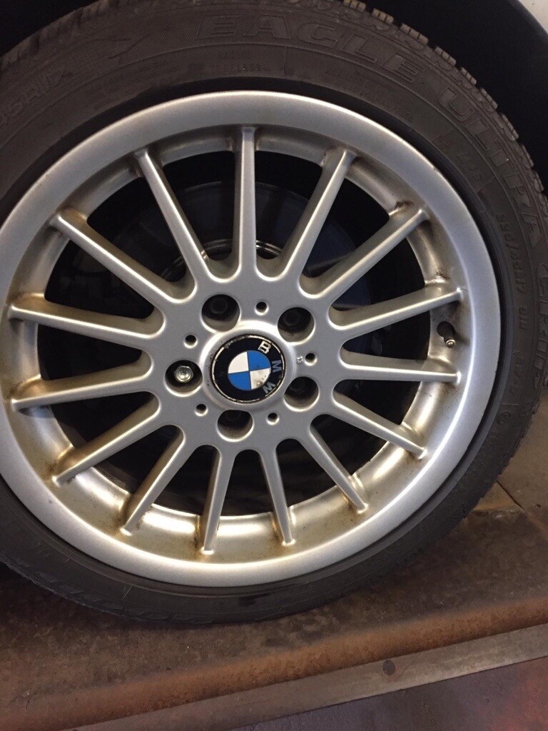 BMW 3 series 2011 alloy wheels and winter tyres in Redcar, North