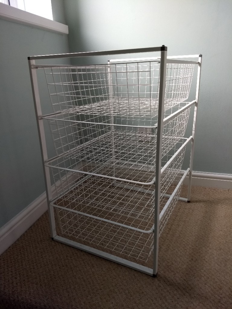 Ikea Antonius Wire Basket Storage In Llantwit Fardre Rhondda