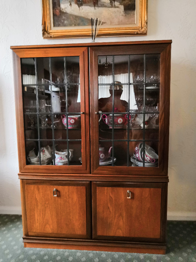 MEREDEW TEAK GLASS DISPLAY in Grays, Essex Gumtree