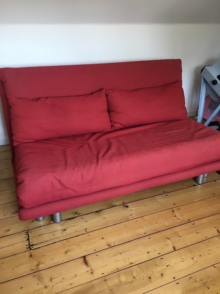 Heal's Ligne Roset Multy Sofa Bed (Red) in Farnham, Surrey Gumtree