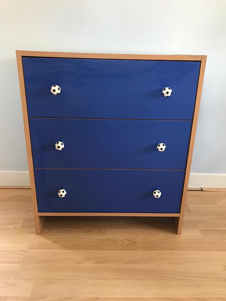 Chest of drawers blue in Gartcosh, Glasgow Gumtree