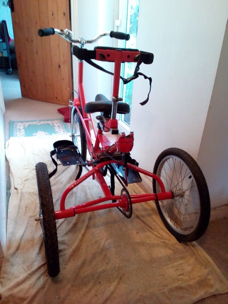 TRICYCLE FOR A DISABLED CHILD Very good condition. Parent controlled