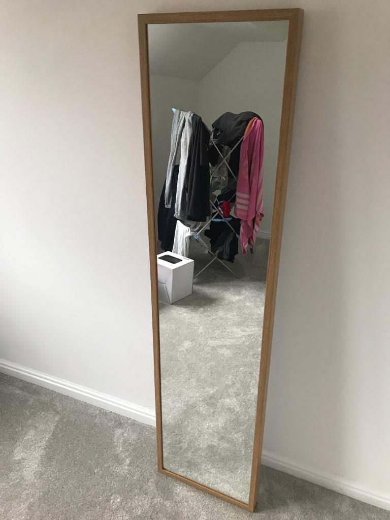 Ikea stave oak mirror in Belper, Derbyshire Gumtree