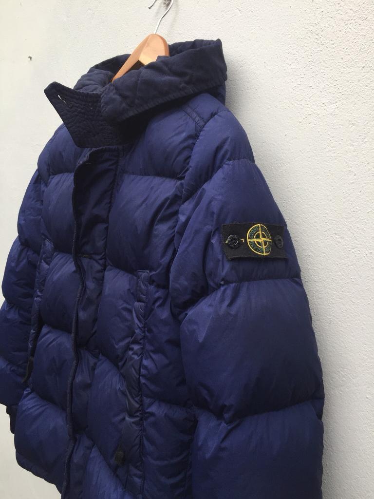 Stone island navy blue junior coat in Docklands, London Gumtree