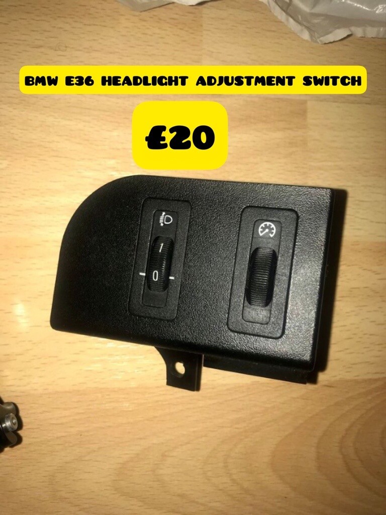 BMW E36 HEADLIGHT ADJUSTMENT SWITCH in Edmonton, London Gumtree