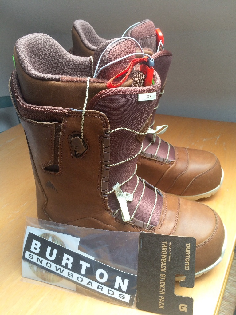 Brand New Red Wing x Burton Ion Leather Snowboard Boots (men’s size 9