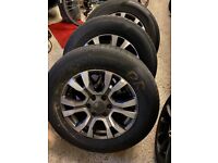 Ford ranger wild track wheels new tyres 