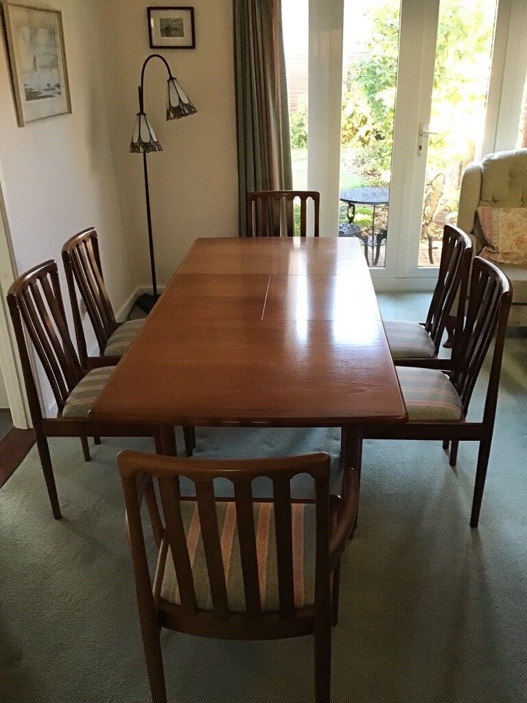 Teak Dining Table And 6 Chairs In Emsworth Hampshire Gumtree