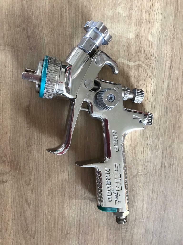 SATA NR2000 Paint spray gun with 1.5mm set up and cup. in Rainworth
