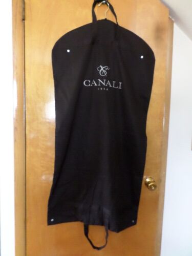 Brown CANALI Garment Bag, Dress, Suit, Clothes Protector Cover 43" x 23" Handles