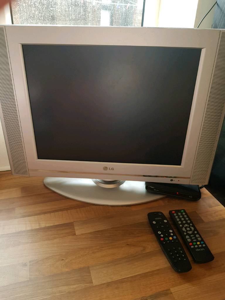 LG tv with freeview box, Ariel and remotes included | in Darlington ...