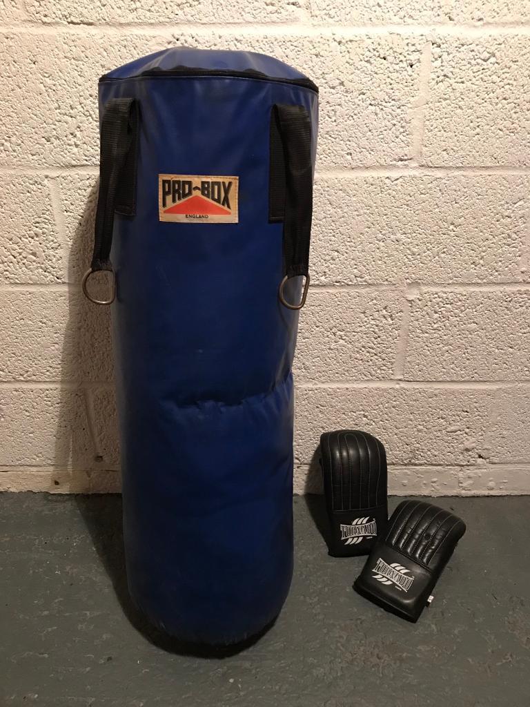 ProBox Professional Punch Bag with Wall Bracket in Bracknell