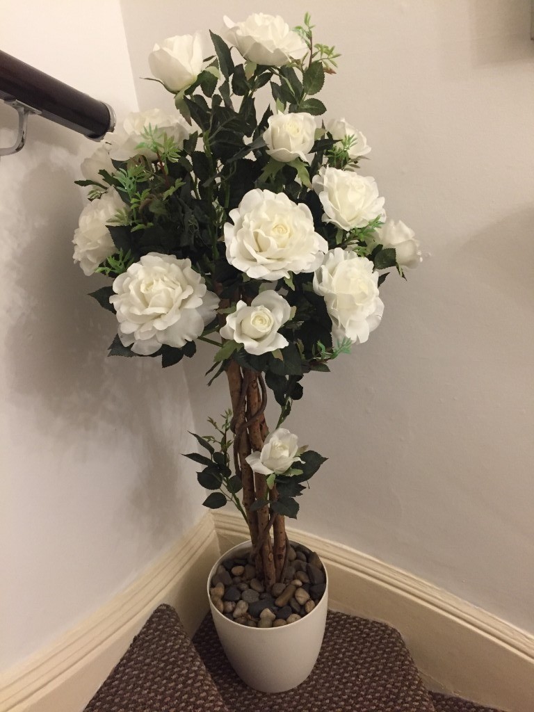 B And M Artificial Rose Tree at Ryan Vickery blog