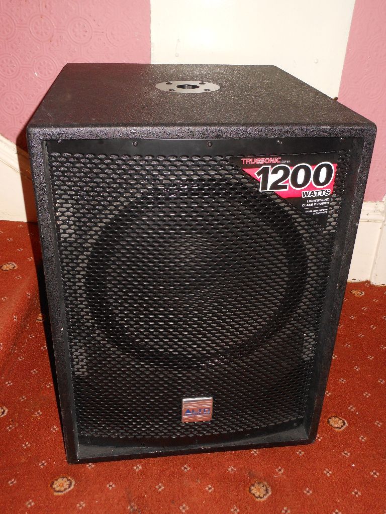 ALTO PROFESSIONAL TS SUB 15" ACTIVE SUBWOOFER SPEAKER 1200W TRUESONIC