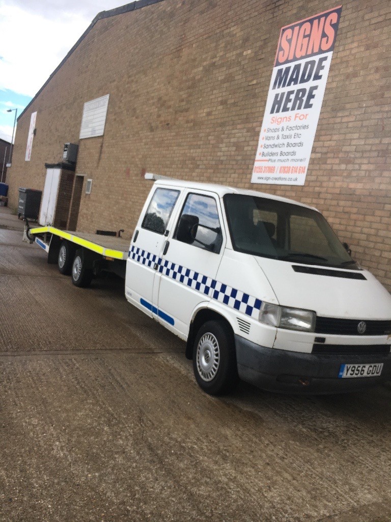 2.5 Turbo diesel Volkswagen t4 transporter crew cab 6 wheel recovery