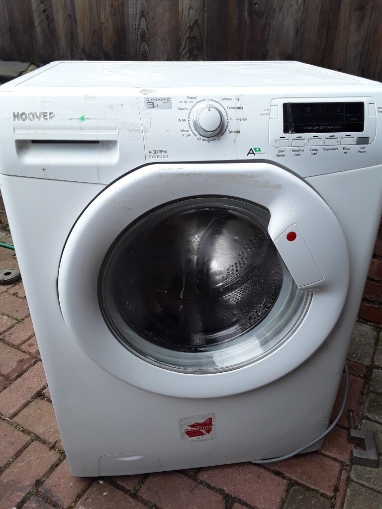 Hoover Eco Technology 1400RPM DYN 8144 D Washing machine in Grimsby