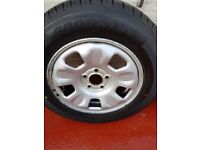 2 x 215/65/16 tyres on dacia duster, 