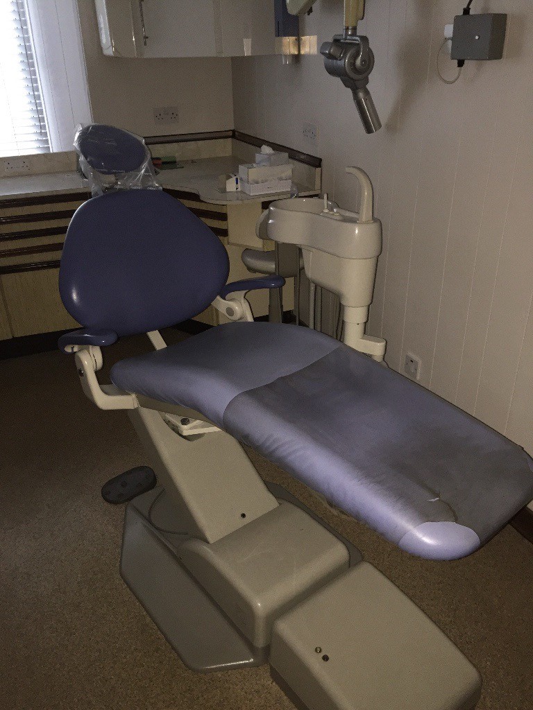 Blue dental chair with sink attached in Leven, Fife Gumtree