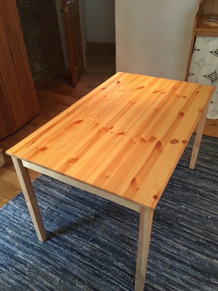 Ikea wooden dining table in Buckfastleigh, Devon Gumtree