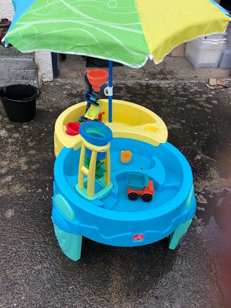 Sand And Water Table With Toys And Umbrella In Troon South Ayrshire Gumtree