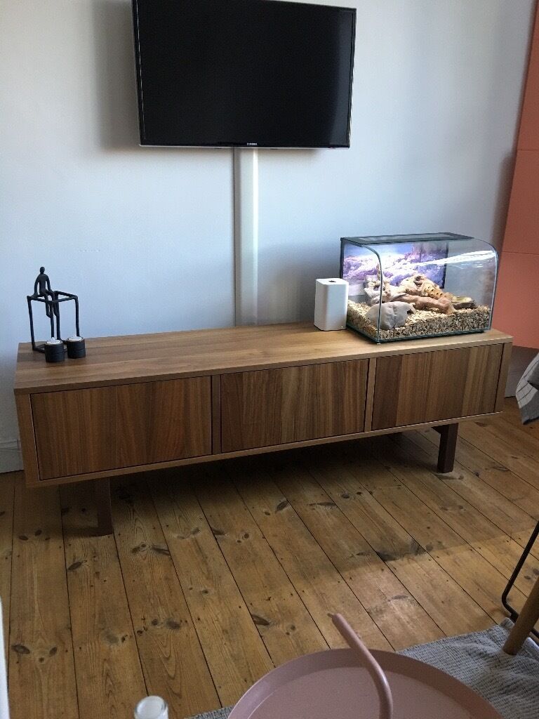  IKEA STOCKHOLM TV  unit walnut veneer excellent condition 