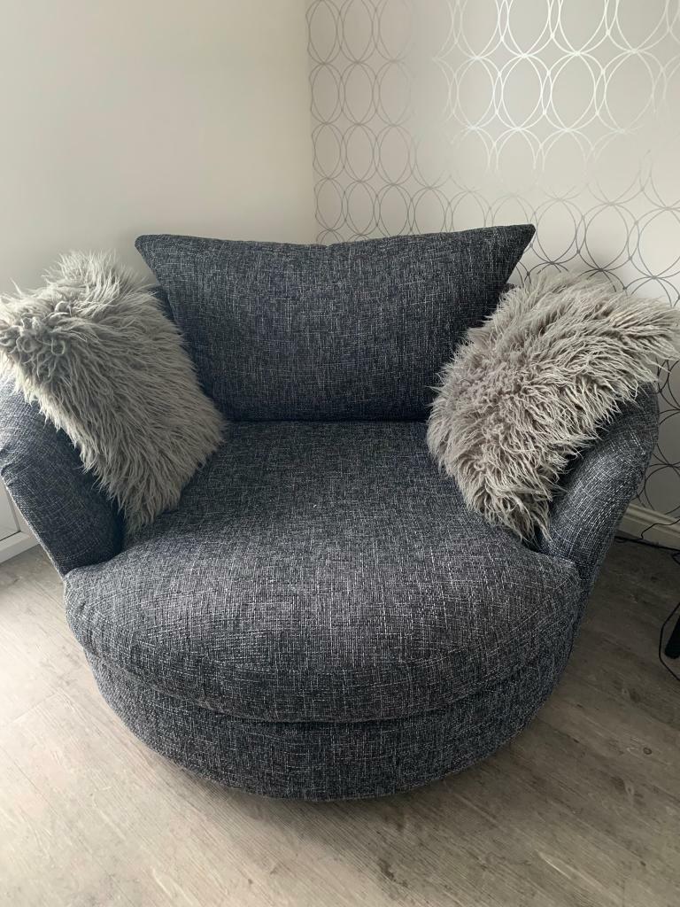 Sofology ‘Majestic’ Swivel Cuddler Chair in Carnoustie, Angus Gumtree