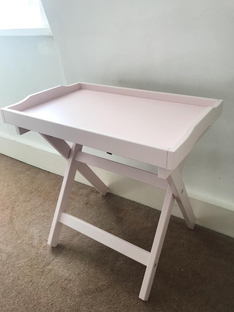 Foldable side table with tray IKEA Maryd As New! in Fulham, London