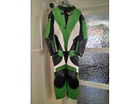 Motorcycle 1-piece leather suit