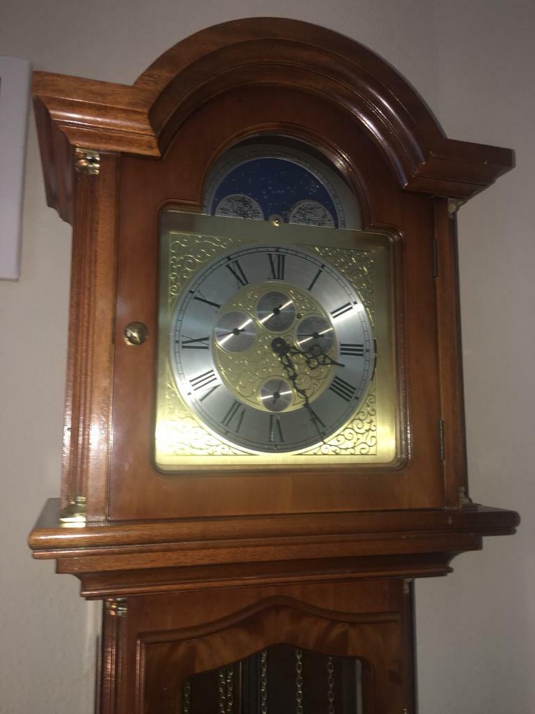 Grandfather clock, triple chimes, multi dial in LeighonSea, Essex Gumtree