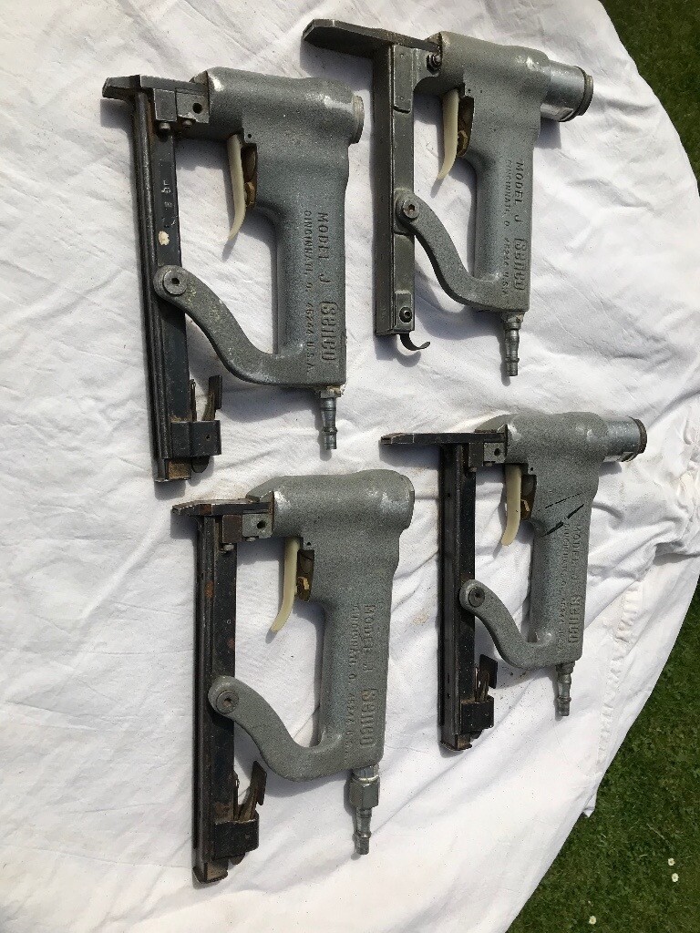 Collection of 4 Senco Air Staple Guns in Borehamwood, Hertfordshire