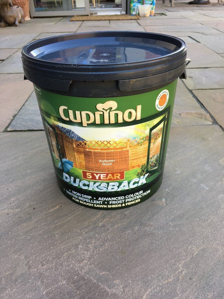 Cuprinol Ducksback fence treatment 9 litre tin in Saffron Walden, Essex Gumtree