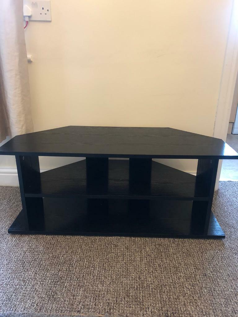 CLEARANCE - BLACK WOOD CORNER TV UNIT | in Chapeltown, South Yorkshire ...