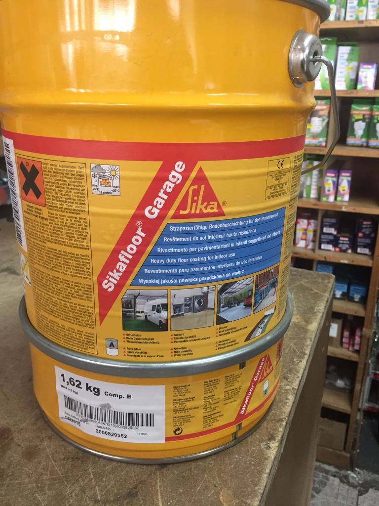 SIKA GARAGE FLOOR PAINT & EPOXY SEAL. RRP £100. in Fulwood