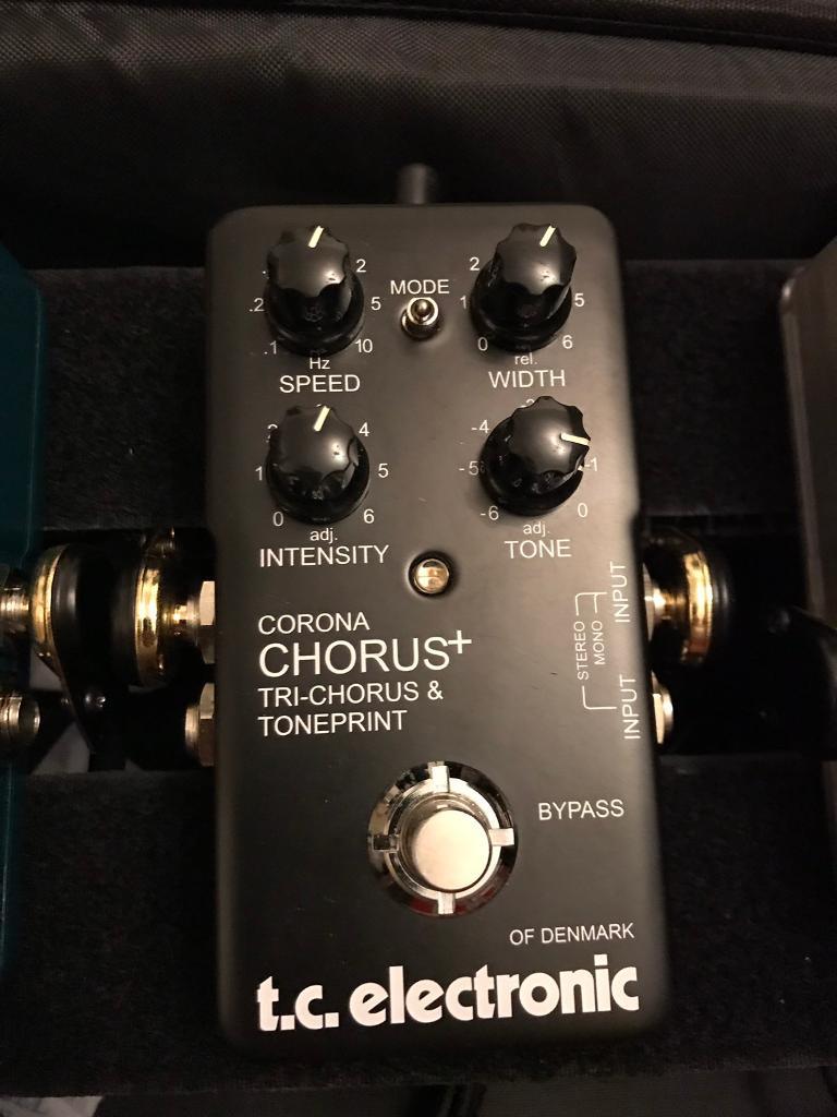 TC Electronic Chrous + LTD edition Chorus Pedal in Bournemouth