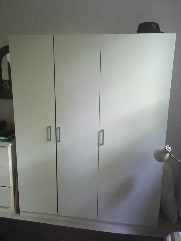 White Ikea Dombas Wardrobe In Hammersmith London Gumtree