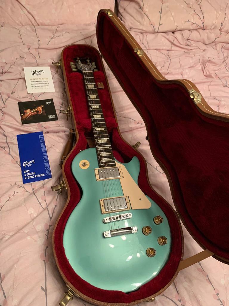 2016 Gibson les Paul studio Inverness green in Dunfermline, Fife