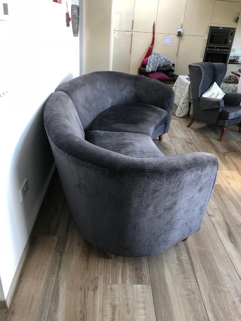 Laura Ashley Astoria Curved Sofa In Ringwood Hampshire Gumtree