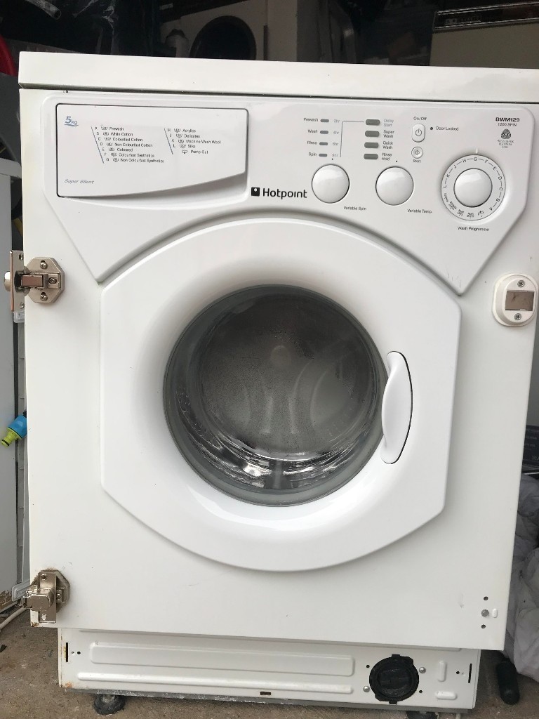 Hotpoint Integrated Washing Machine Super Silent Free Delivery in