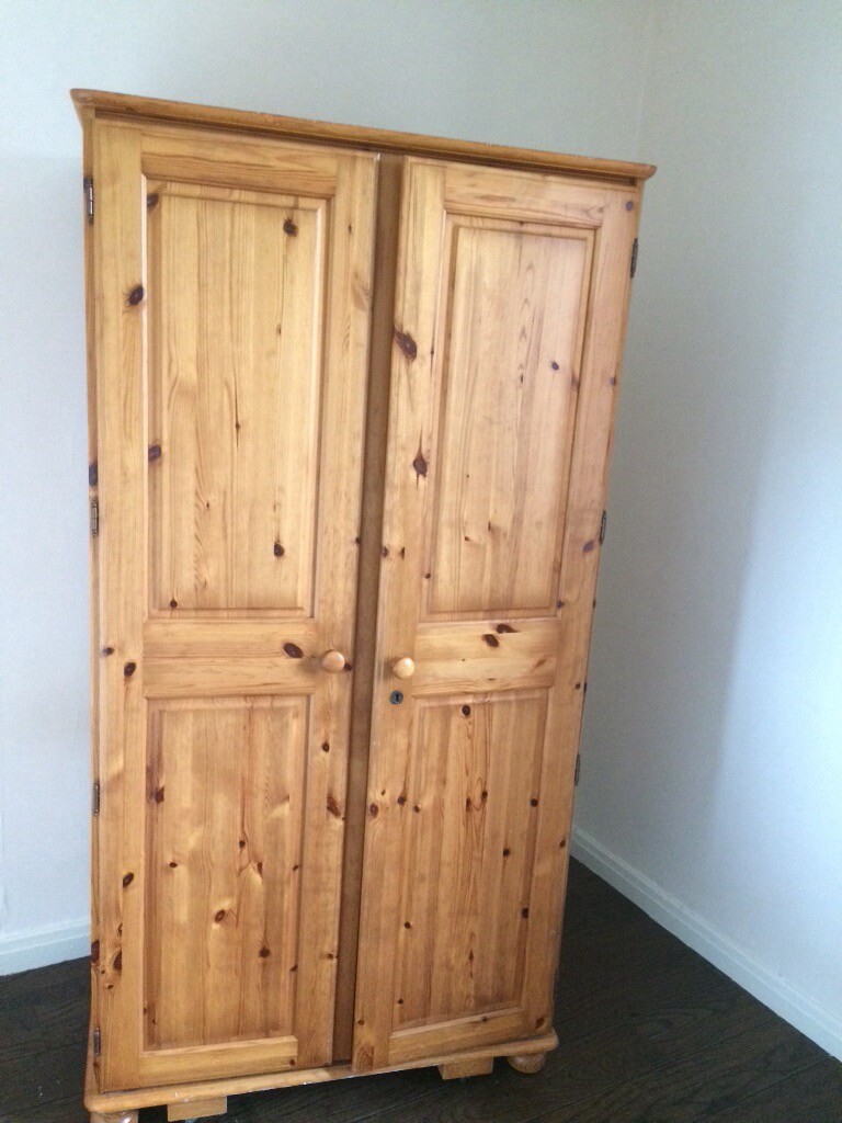 Free Standing Pine Wardrobe In Kelso Scottish Borders Gumtree