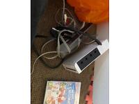 Nintendo wii remote all leads and 4 games 