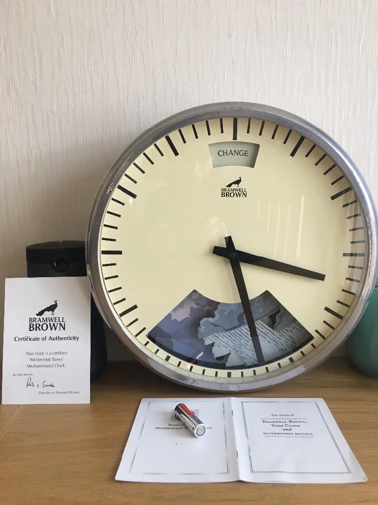 Bramwell Brown Weather Clock in Thame, Oxfordshire Gumtree