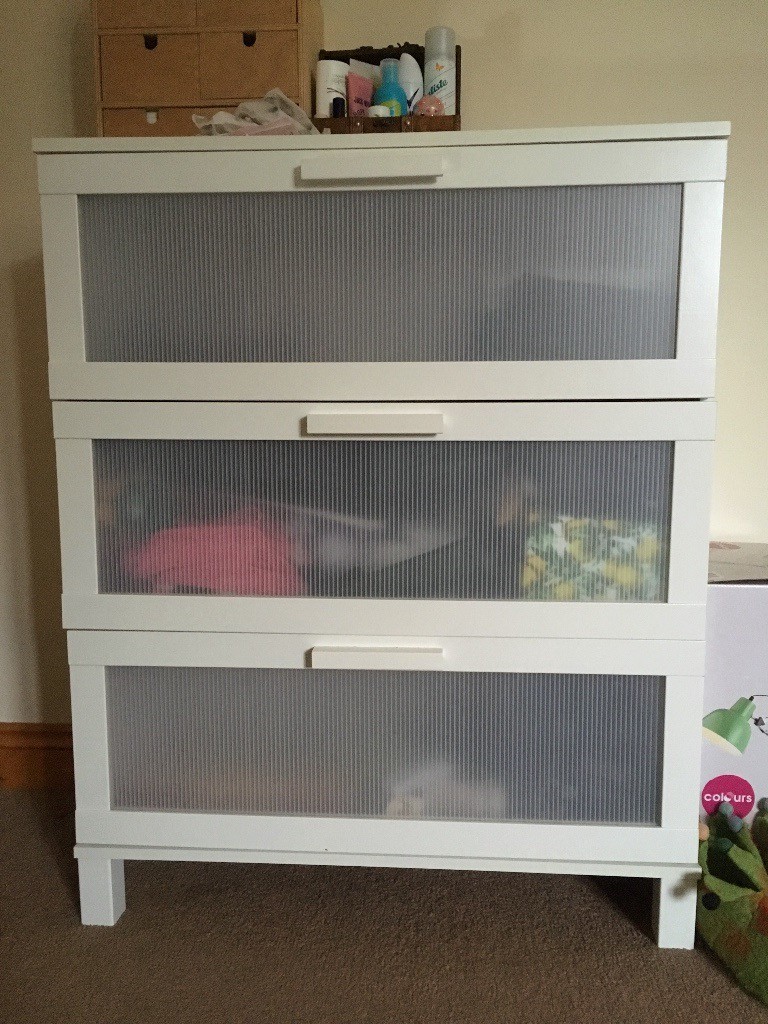 Ikea Aneboda White Chest Of Drawers In Somerset
