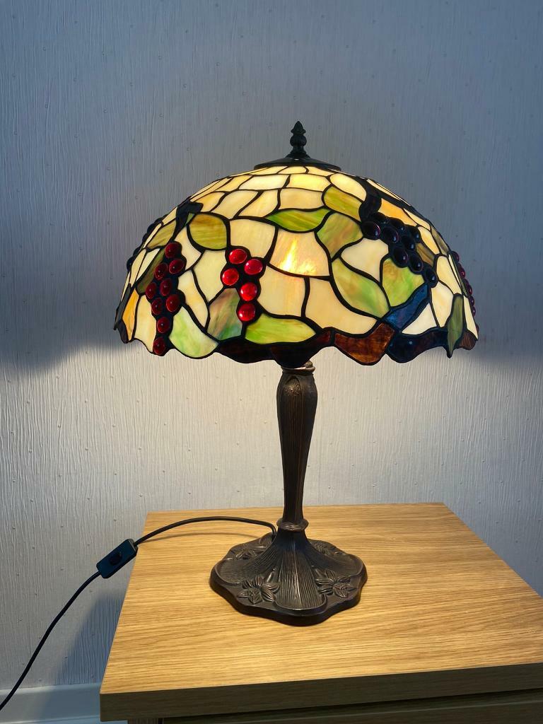 Vintage stained glass Tiffany fruit lamp in Southside, Glasgow Gumtree
