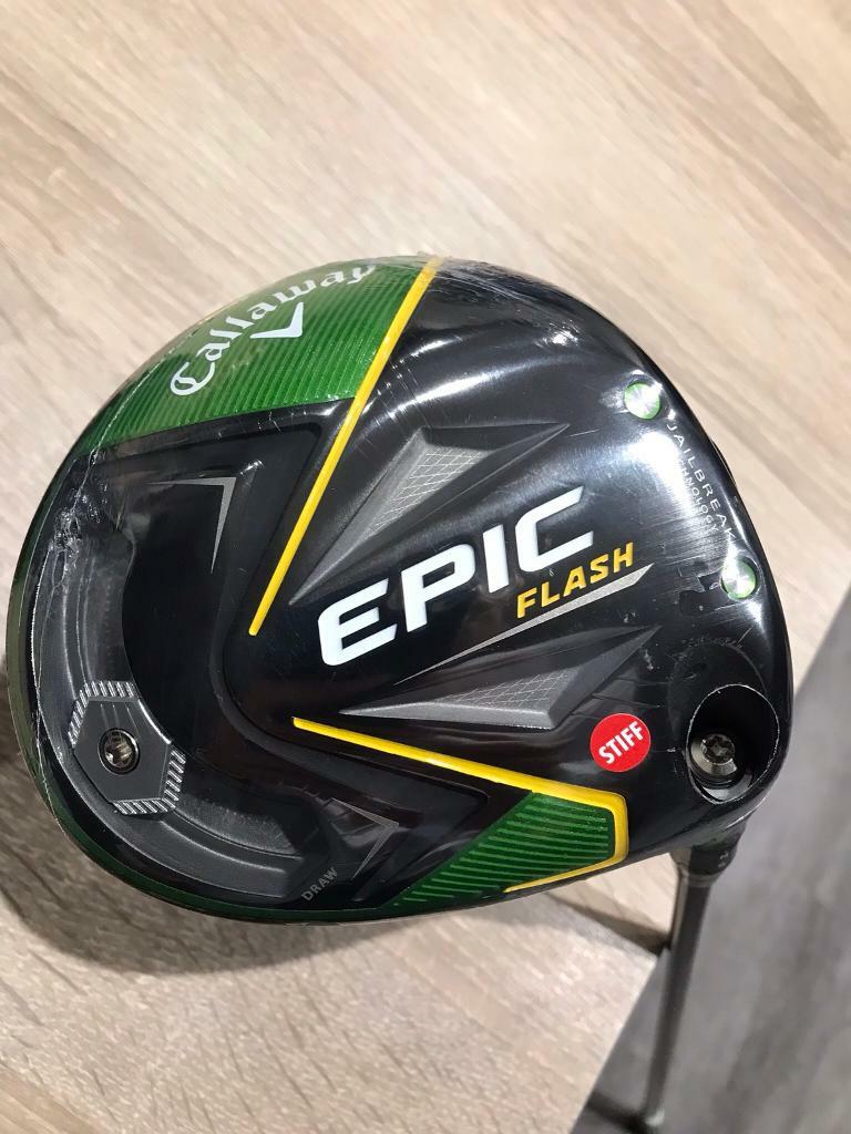 Callaway Epic Flash driver 10.5 degree loft, Stiff shaft in Bearsden
