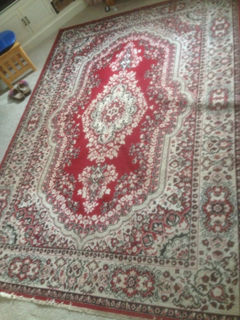 WOVEN HESSIAN RUG????? WAS ORIGINALLY BOUGHT FROM FRANCE in Sherborne